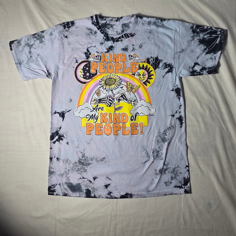 Boss Dog Art Dept Kind People Are My Kind Of People Tie Dye Graphic Tee XL